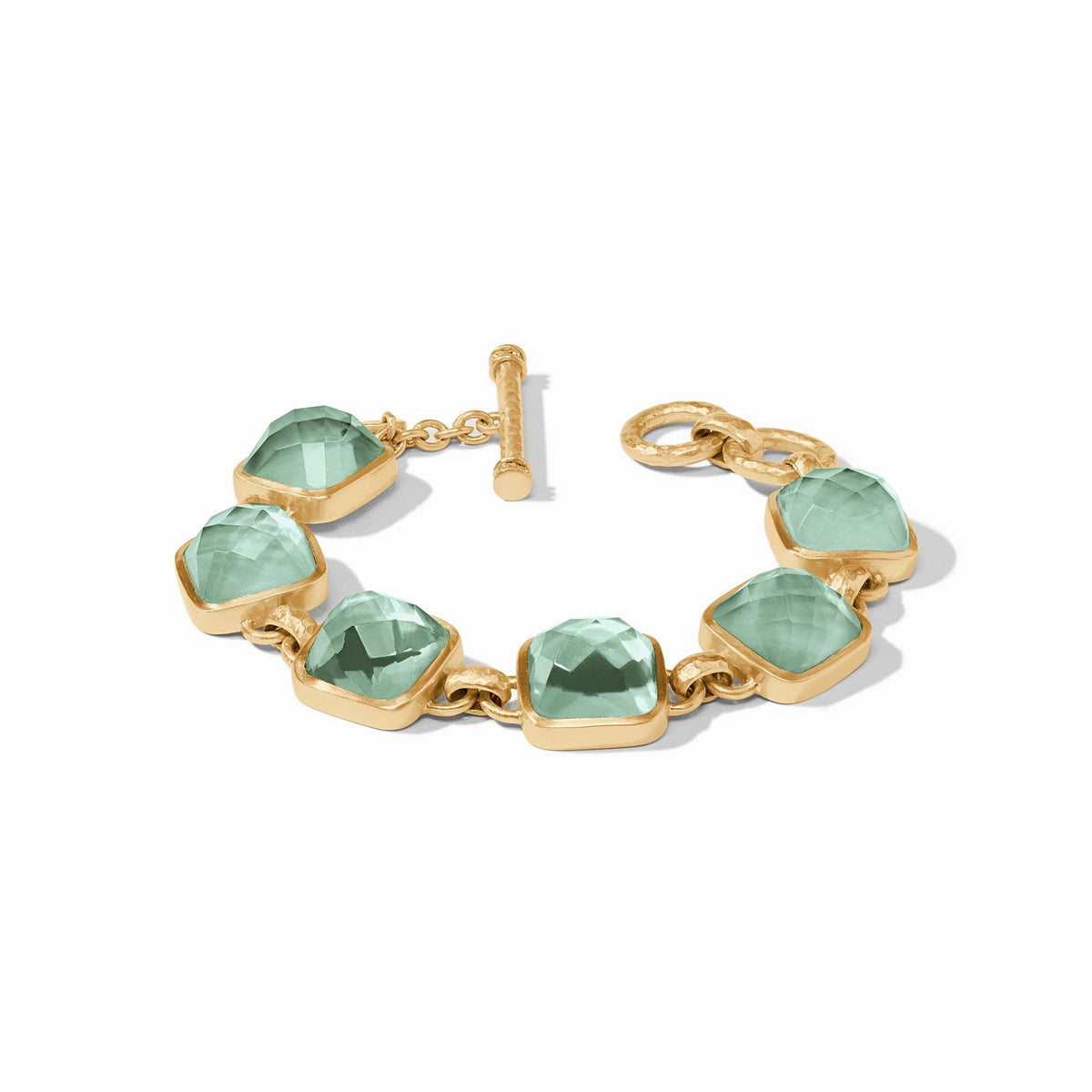 Catalina Stone Bracelet-Iridescent Aquamarine Blue