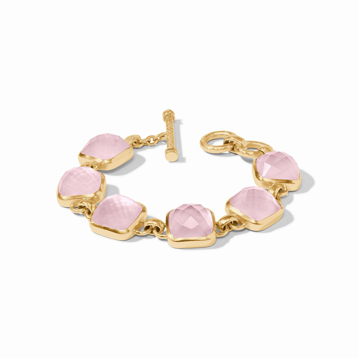Catalina Stone Bracelet-Iridescent Rose