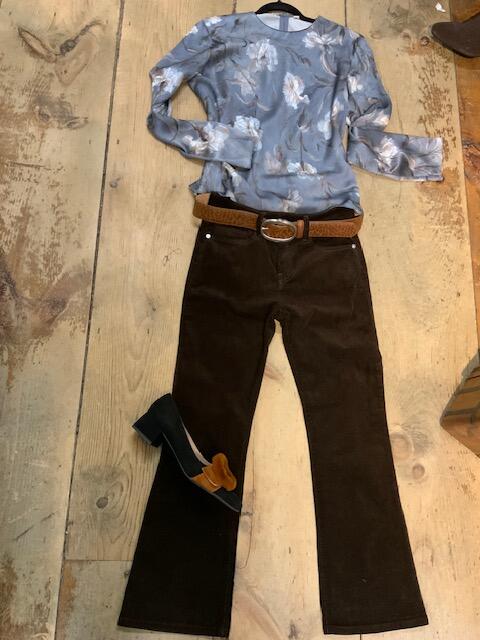 Brown Alligator Belt