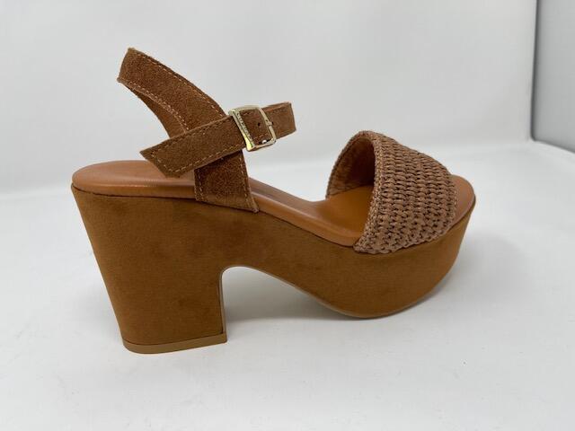 Suede Mahogany Wedges