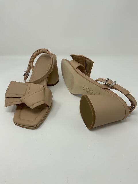 Tan Strappy Heel