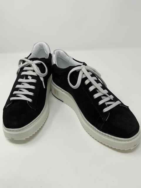 Black Suede Sneakers