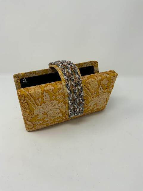 Sunflower Braided Clutch