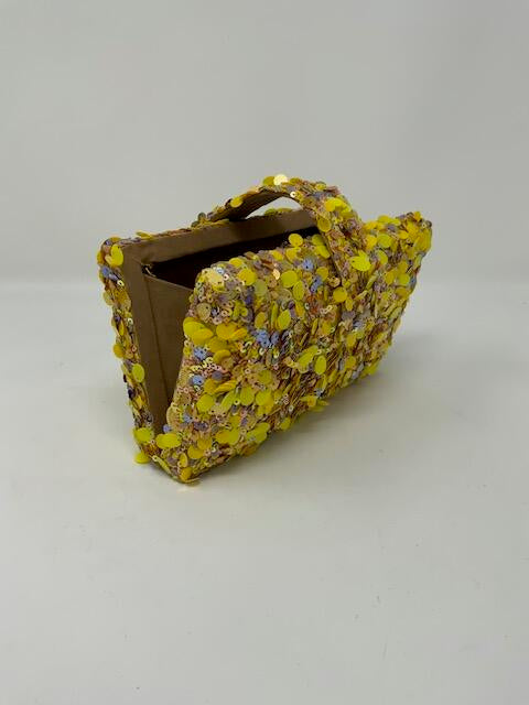Lemon Kitsch Clutch