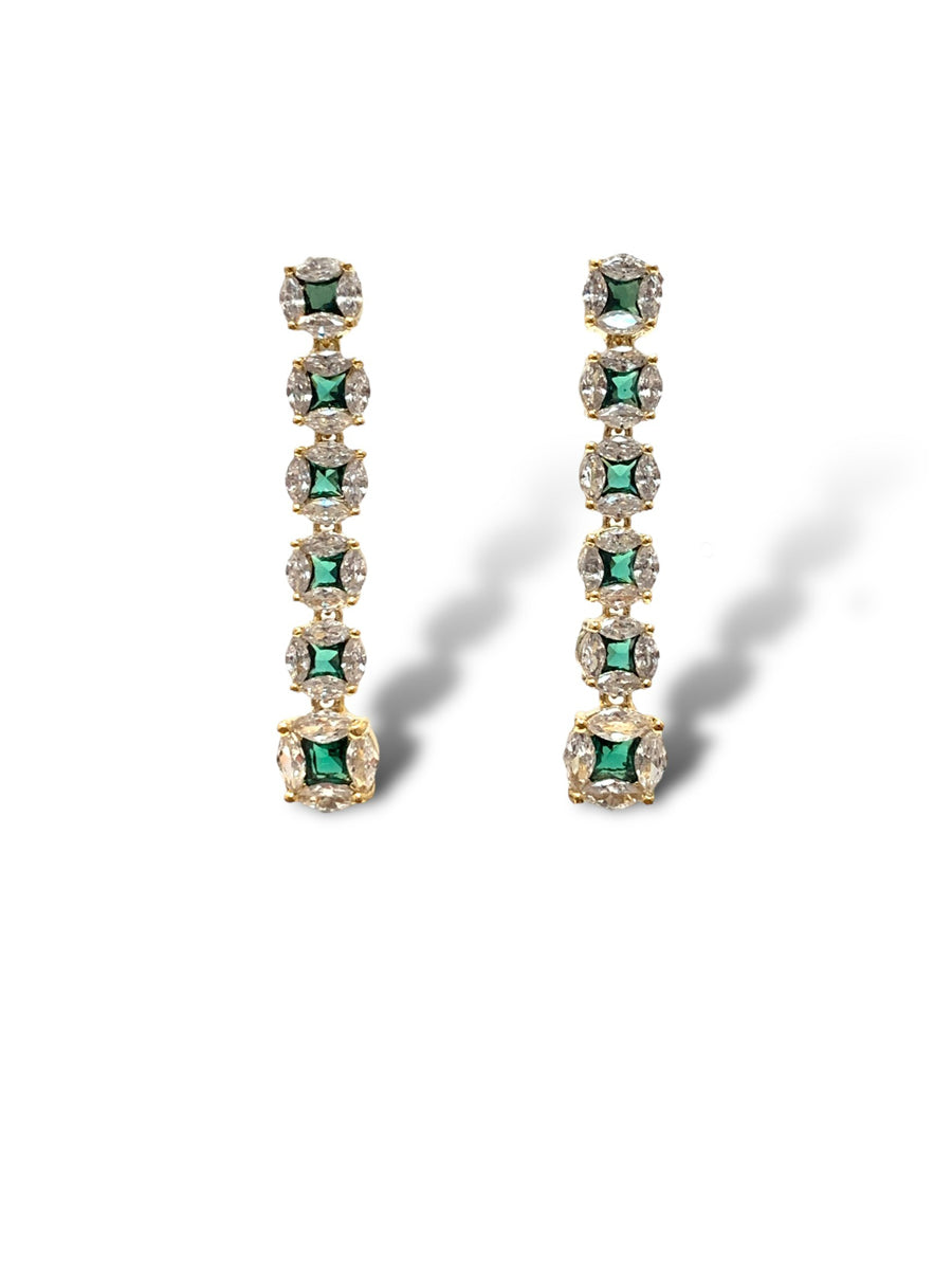 Linear Drop Earrings