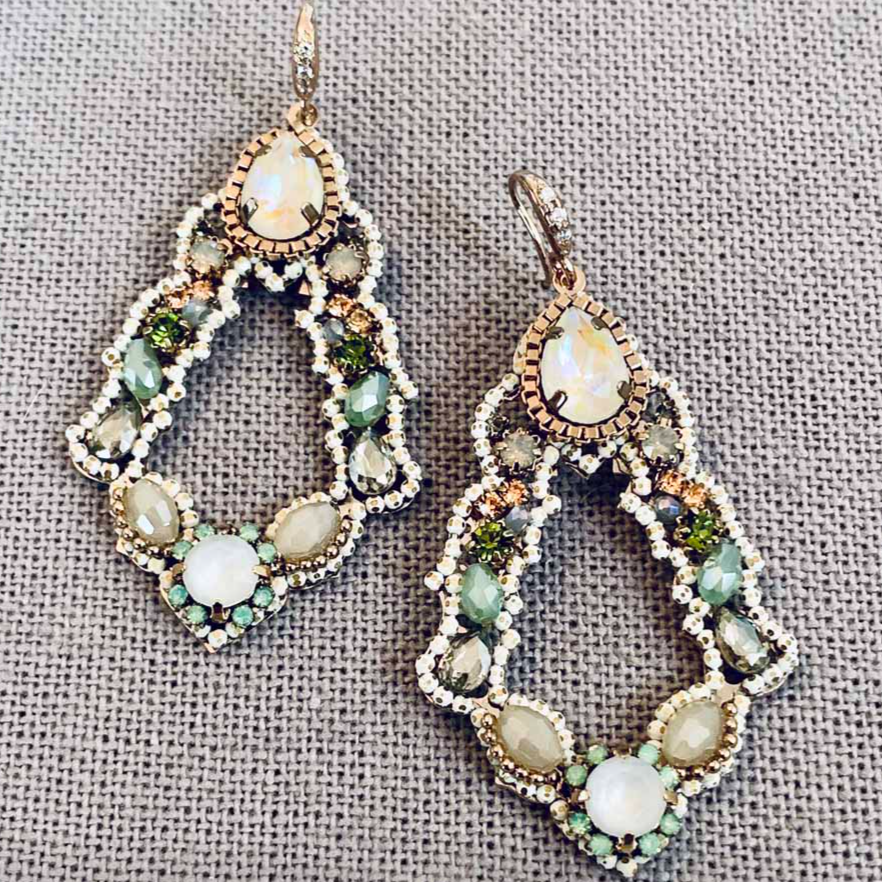 Aria Moroccan Drop Earring