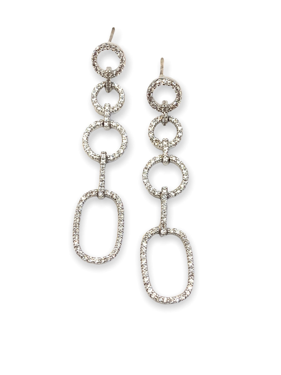 Geometric Drop Earring