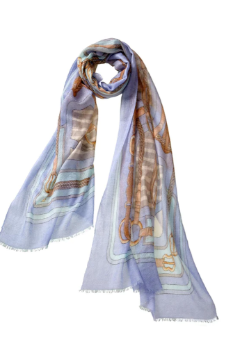 Roma Scarf - Chambray