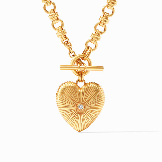 Heart Solitaire Necklace