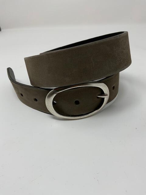 Light Brown Suede Belt