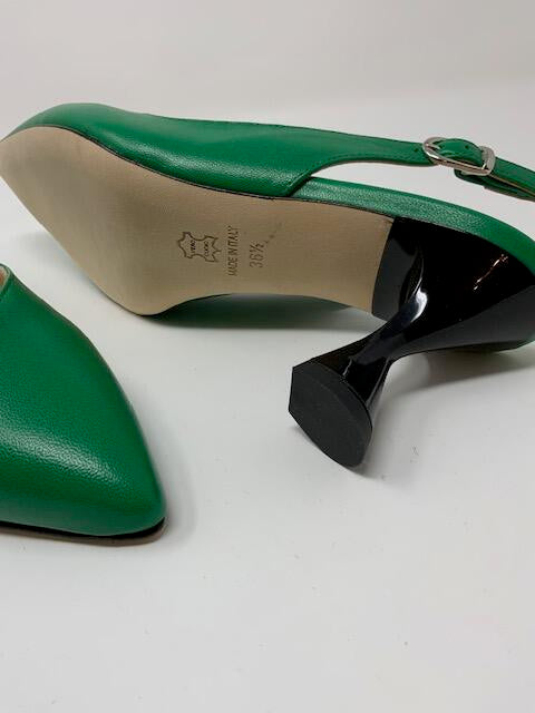 Emerald Green Heels