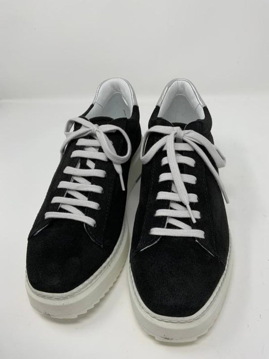 Black Suede Sneakers