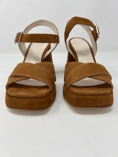 Brown Suede Heel