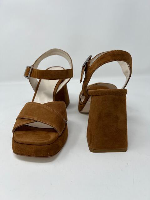 Brown Suede Heel