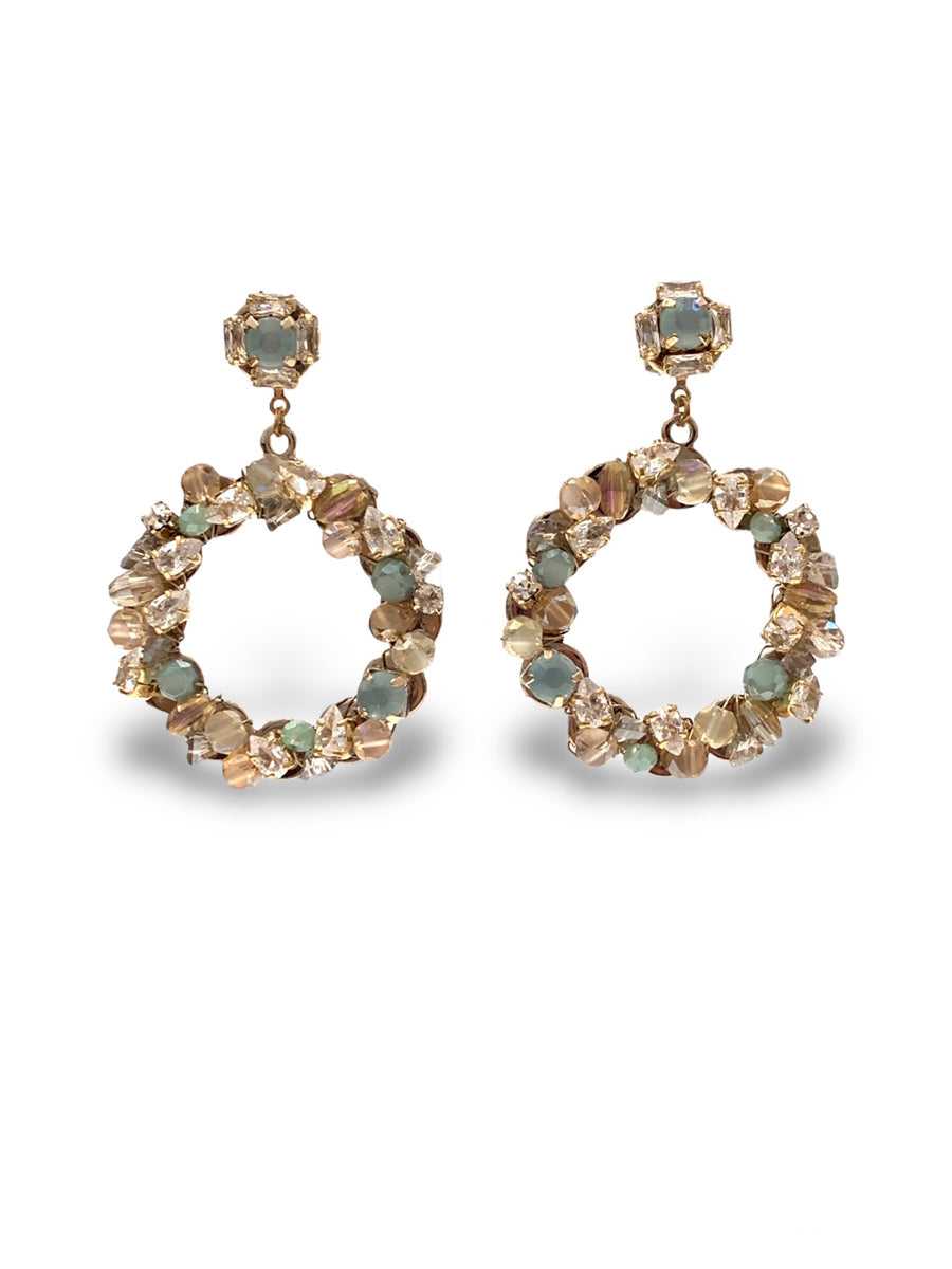 Circle Drop Earrings
