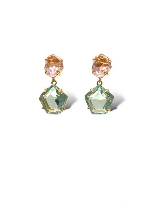 Allegra Double Drop Earrings
