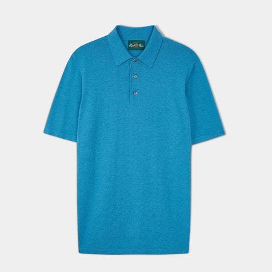 LUXURY COTTON POLO SHIRT IN MALIBU